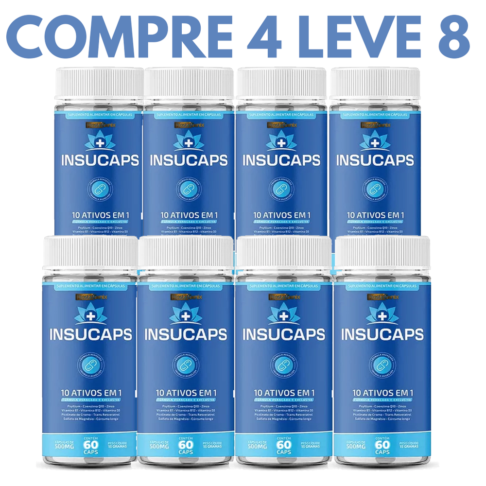 Insucaps - Adeus à Glicose Alta com Insucaps