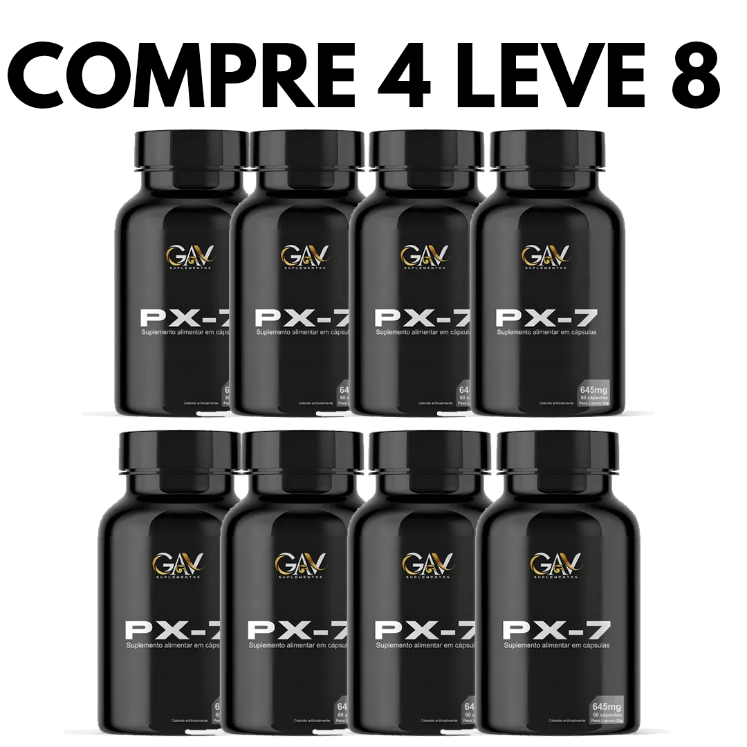 PX-7: A Revolução na Saúde e Energia do Seu Corpo