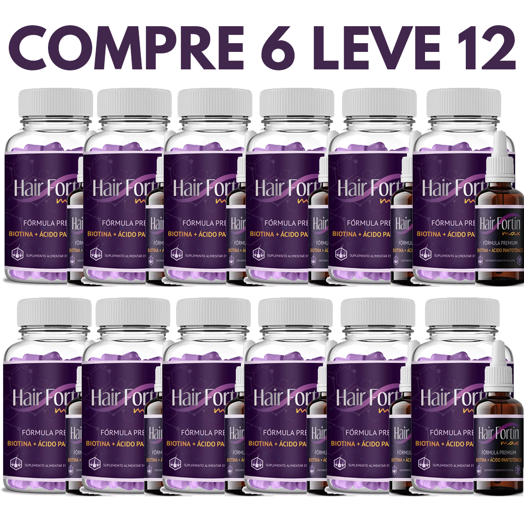 Hair Fortin: A Solução Definitiva para Cabelos Fortes e Brilhantes