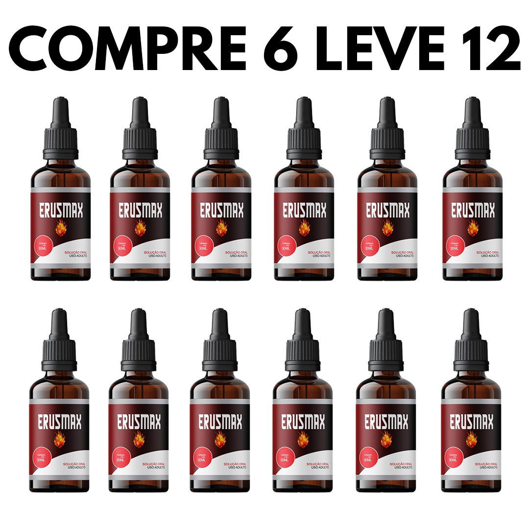 Erusmax: O Poder do Suplemento para Saúde e Vitalidade