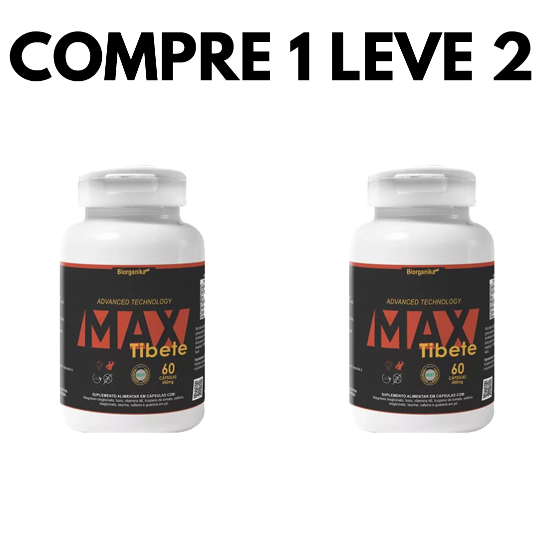 Max Tibete: Equilíbrio Físico e Mental em Cápsulas