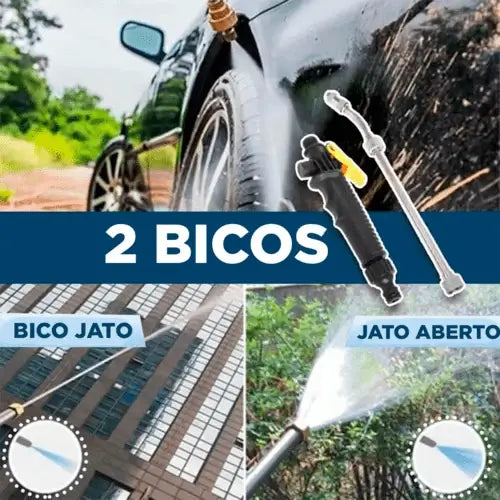 Esguicho de Alta Pressão Econômico 2 em 1 para Mangueira - JetPress